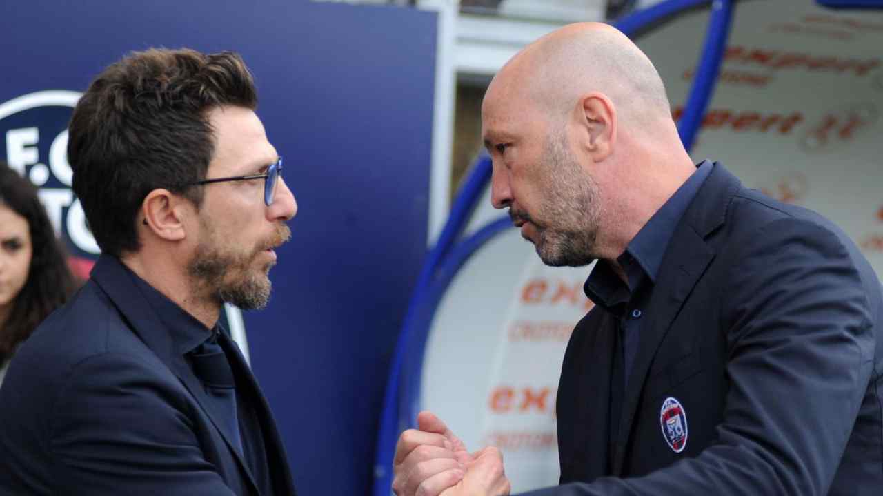 Di Francesco e Zenga foto LaPresse