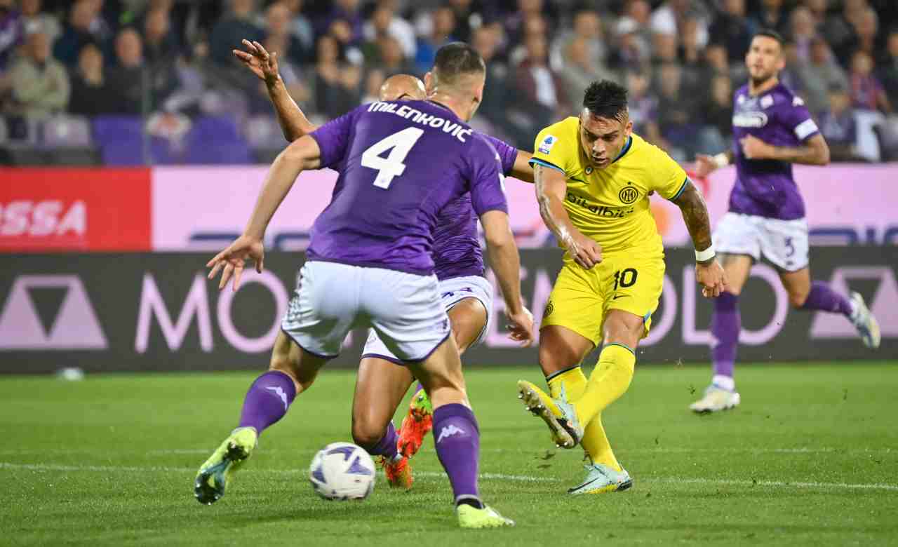 Infortunio in Fiorentina-Inter, si ferma Nico Gonzalez (LaPresse)
