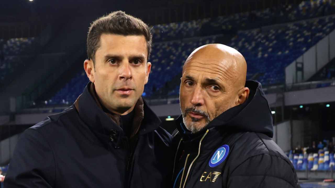 motta e spalletti - foto LaPresse