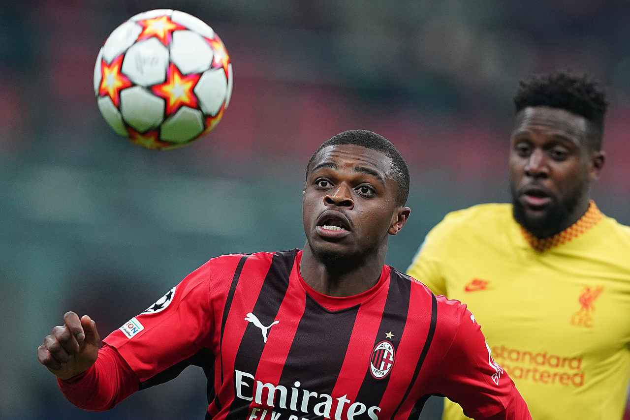 Pierre Kalulu, difensore del Milan finito sul taccuino dei dirigenti del PSG come obiettivo di mercato (©LaPresse)