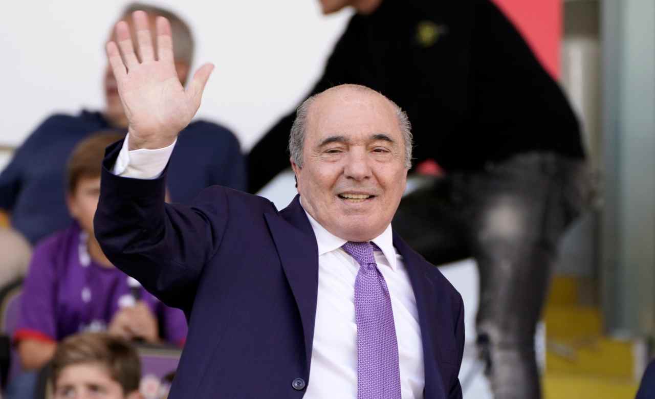 Scontri negli spogliatoi tra Fiorentina e Inter, con la smentita del presidente Commisso (Lapresse)