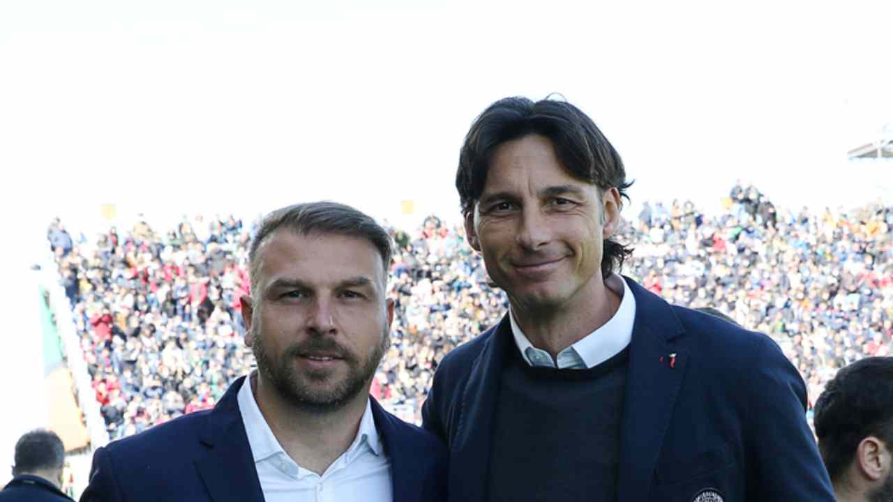 Zanetti e Cioffi foto Lapresse