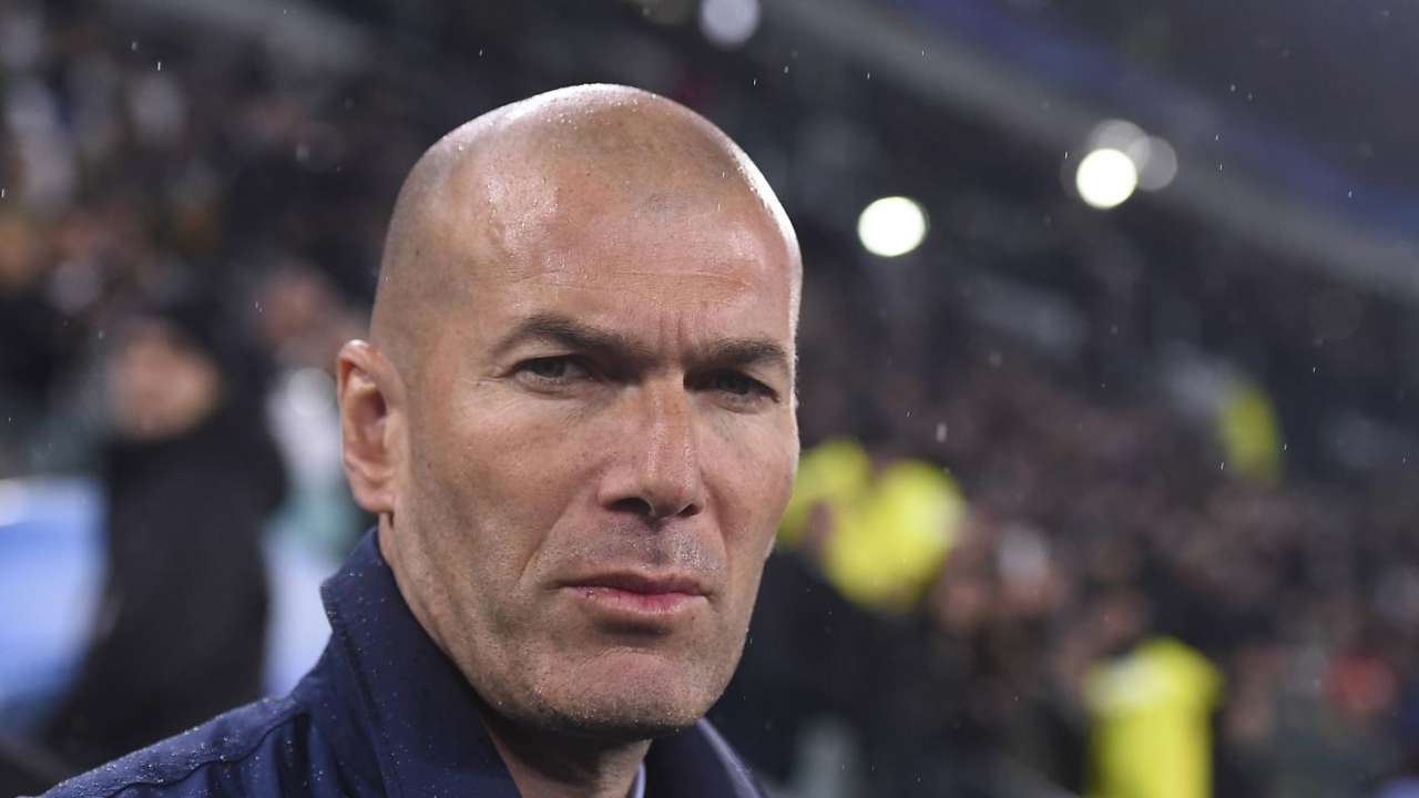 Zidane allo Stadium foto LaPresse