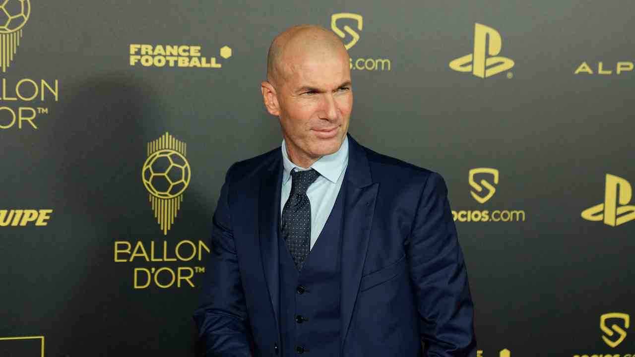 Zidane foto LaPresse