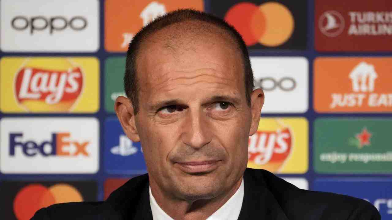 allegri perplesso foto LaPresse