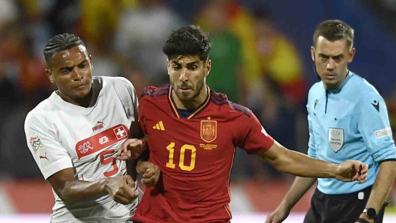 asensio con nazionale foto LaPresse