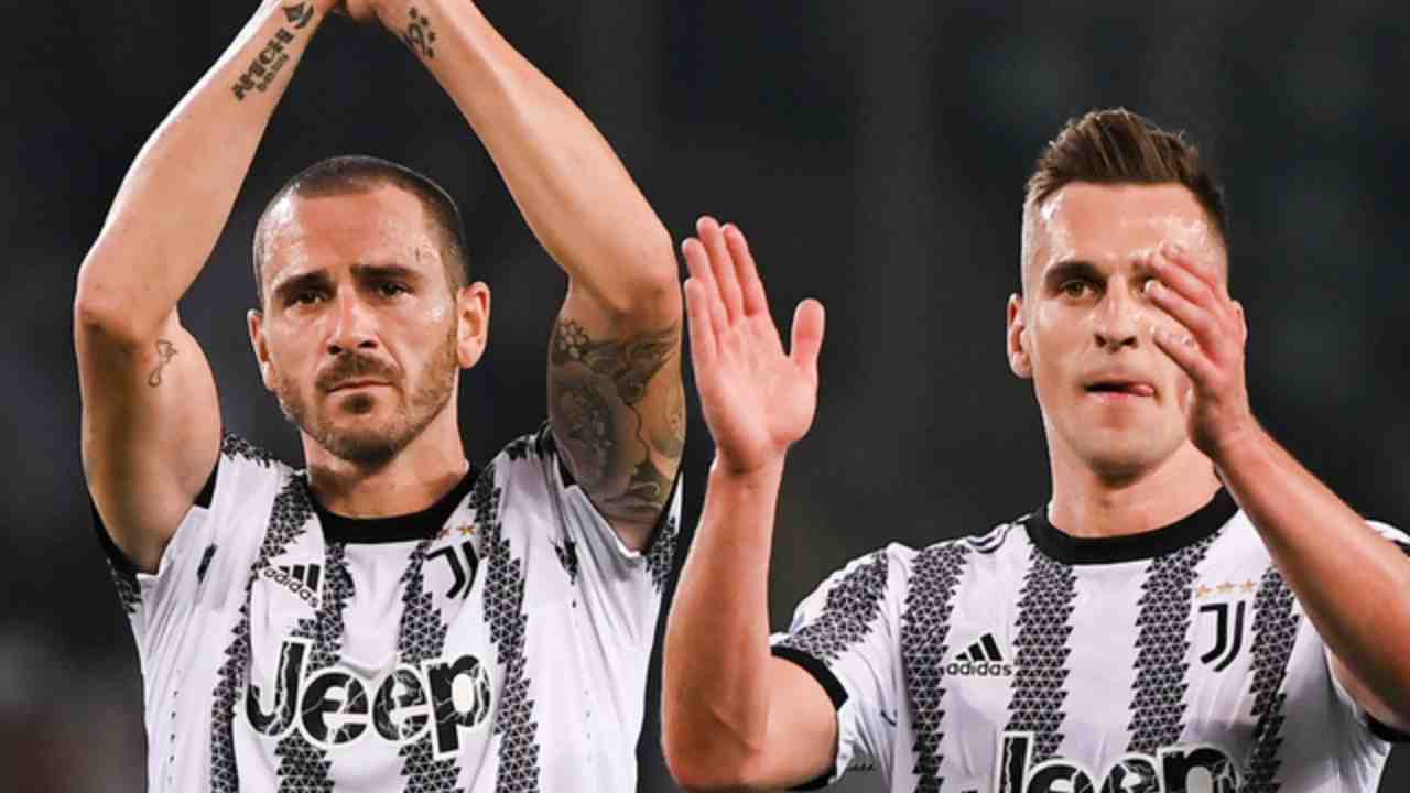 bonucci e milik foto LaPresse