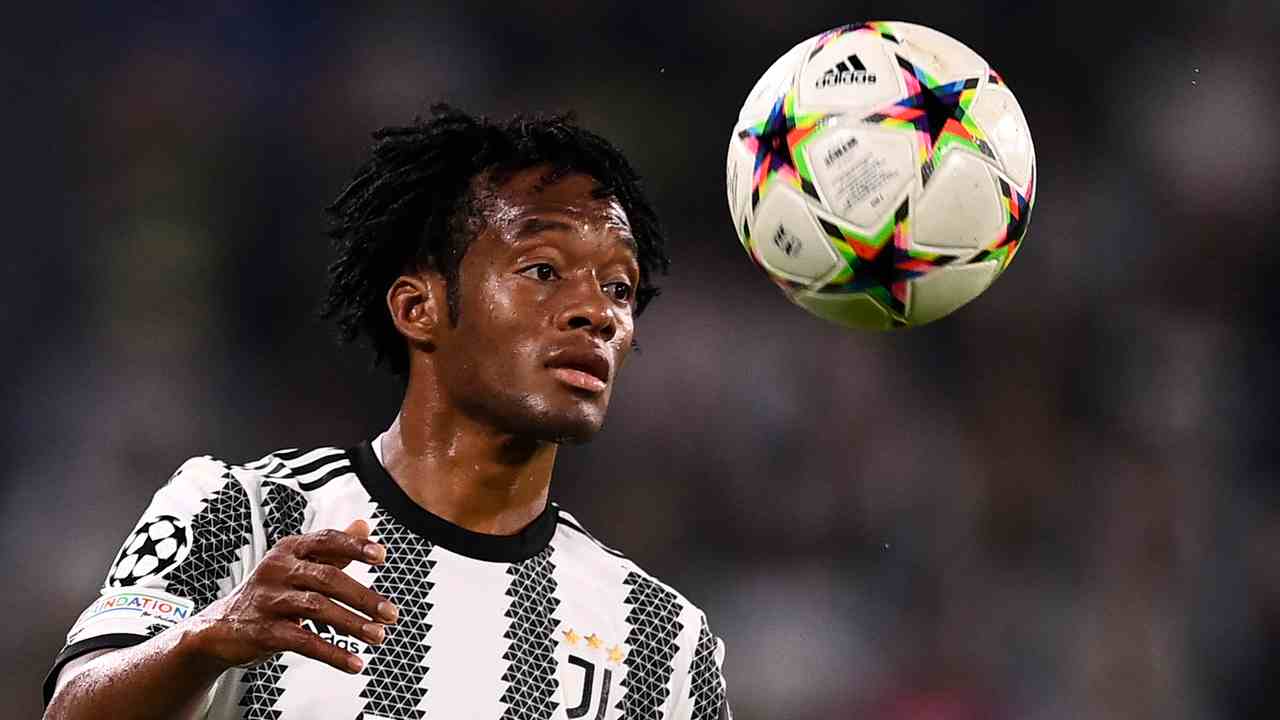 cuadrado in champions foto LaPresse