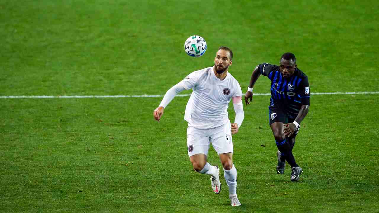 Higuain in MLS - foto LaPresse