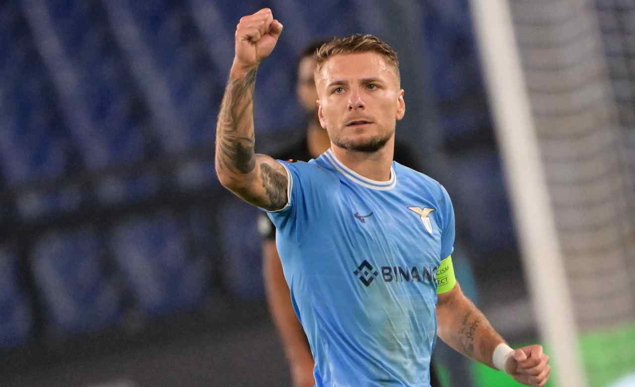 infortunio Immobile con la Lazio preoccupata sulle sue condizioni (LaPresse)