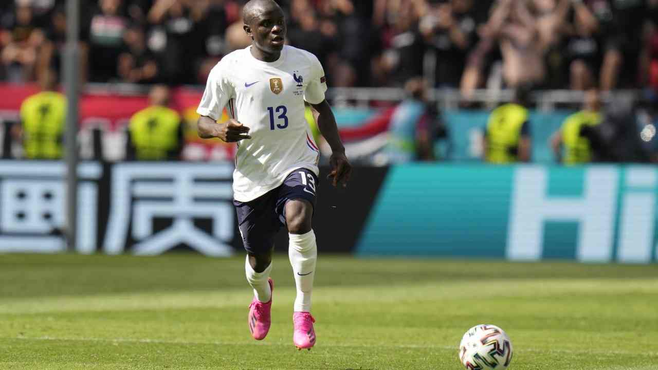 kante ai mondiali foto LaPresse