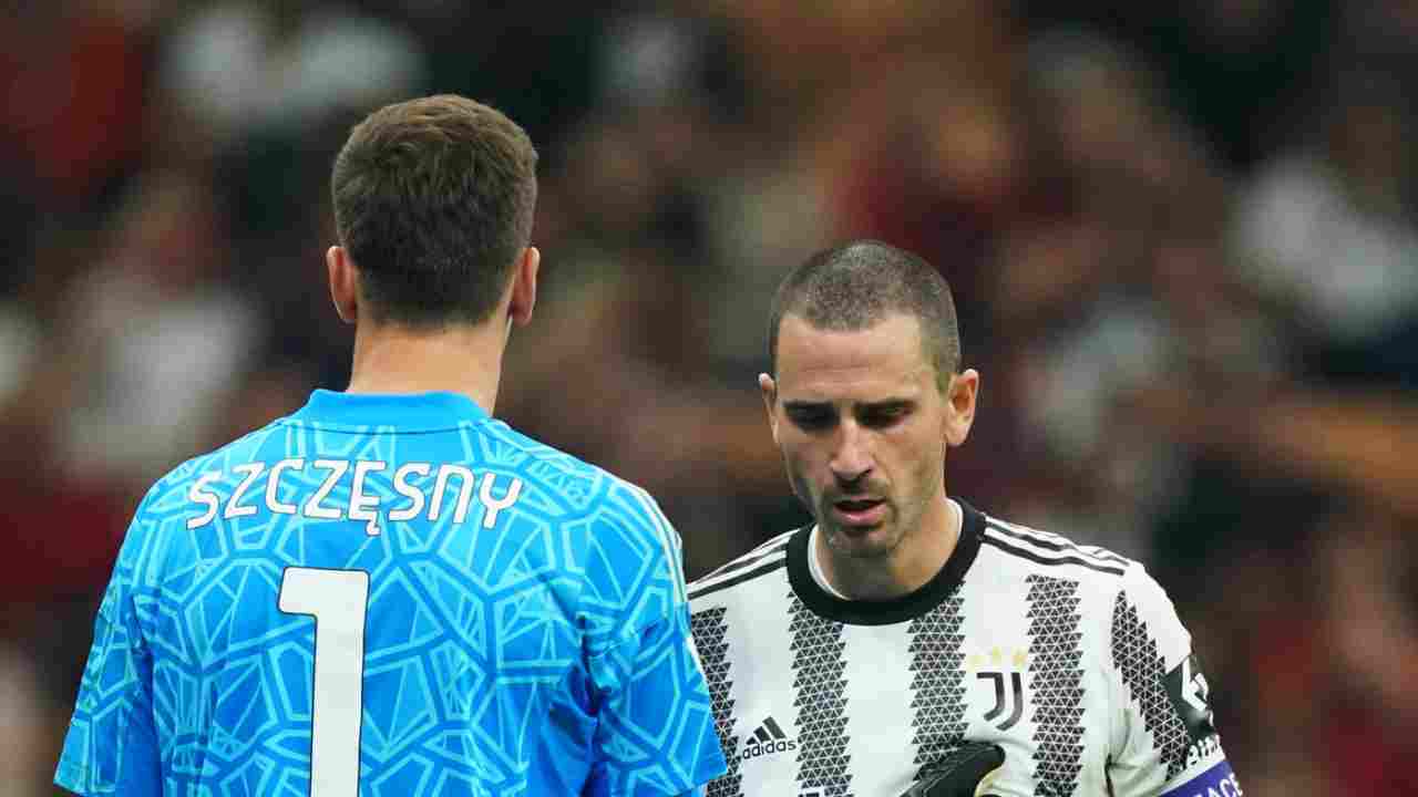 szcszensy e bonucci foto LaPresse