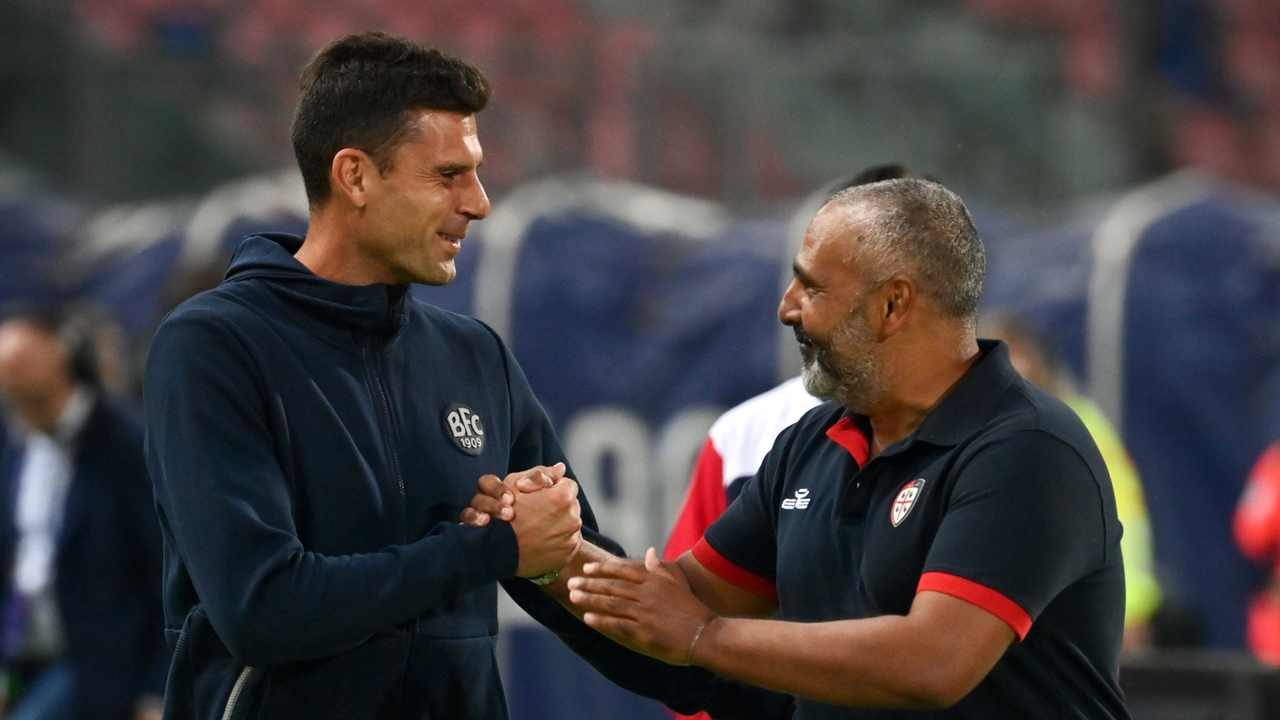 thiago motta e liverani foto LaPresse