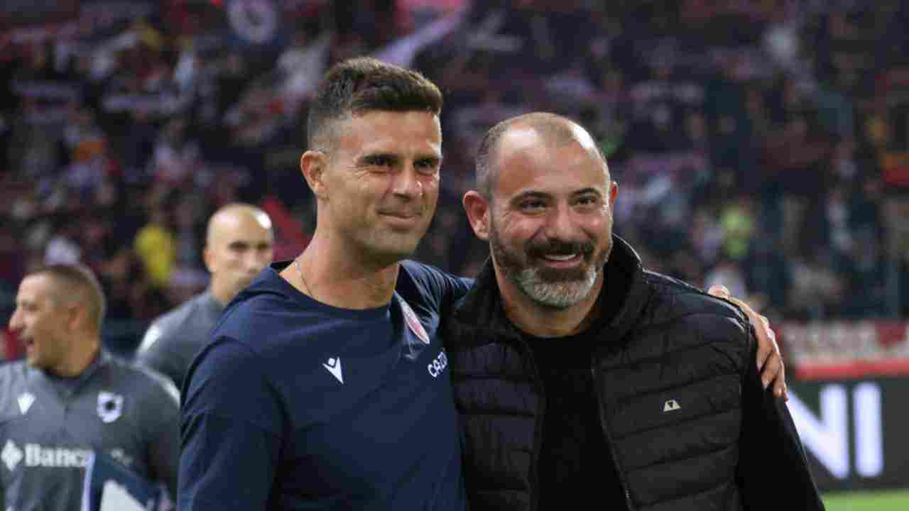 thiago motta e stankovic foto LaPresse