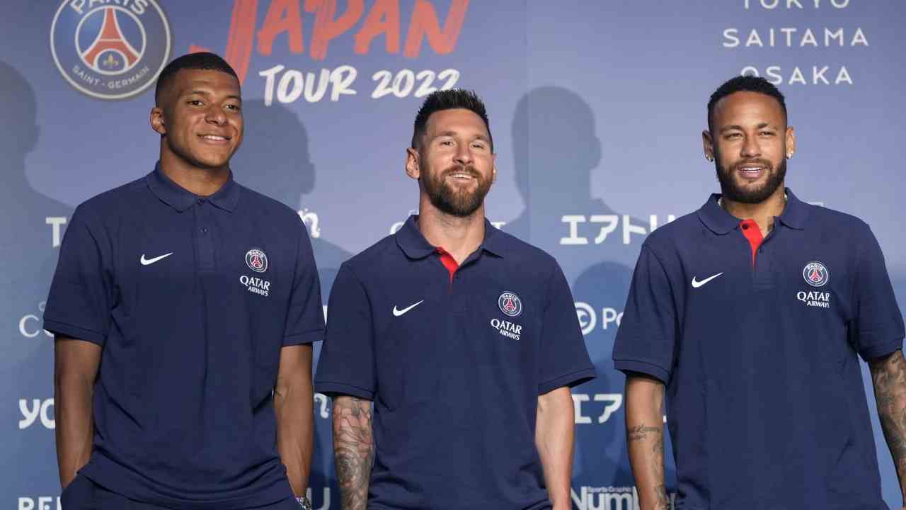 psg trio foto laPresse