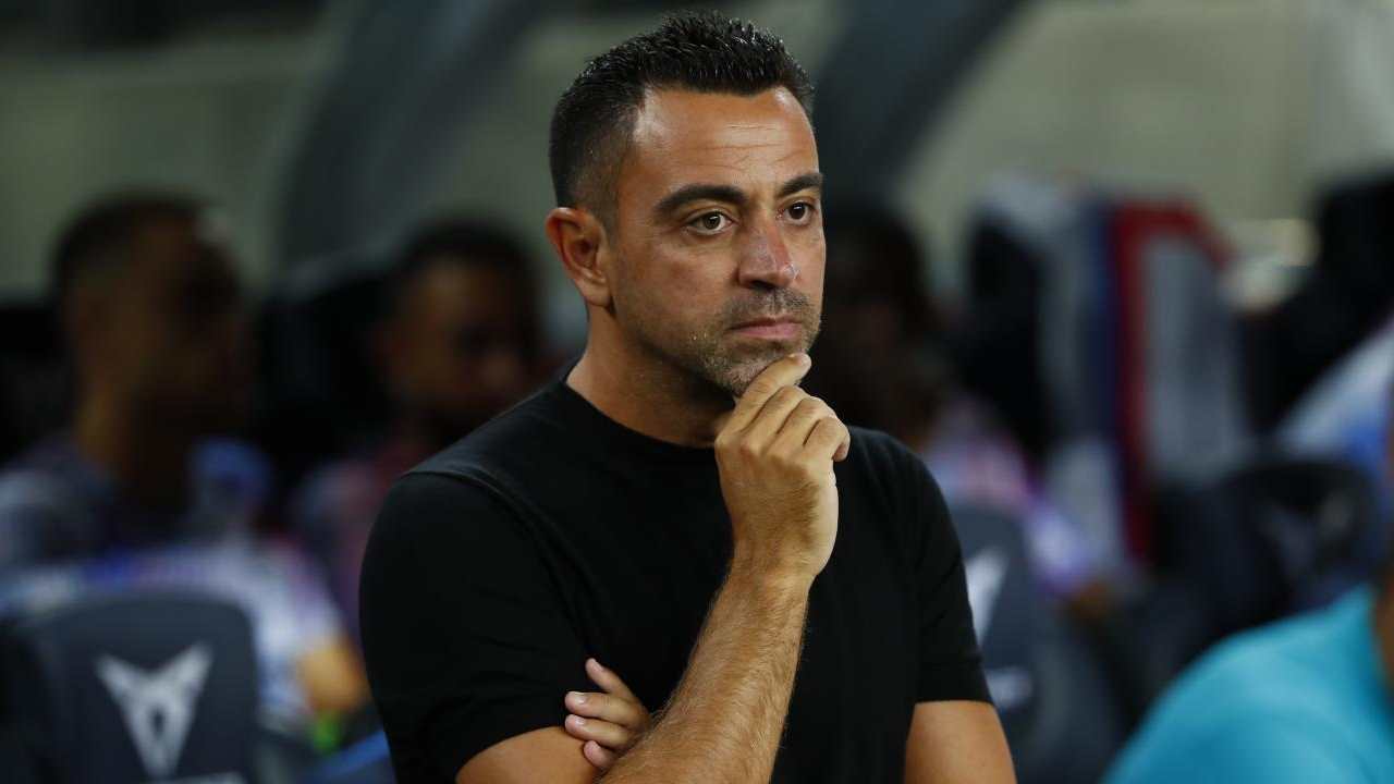 xavi perplesso foto LaPresse