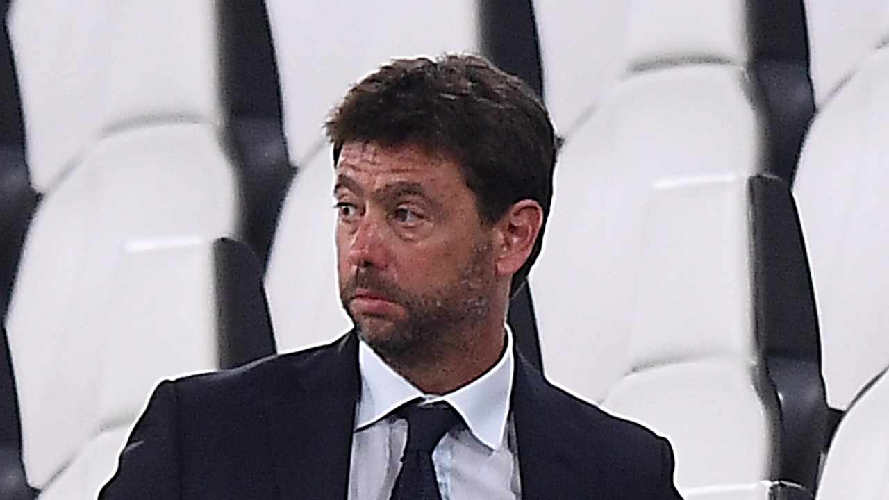 agnelli allo stadium foto LaPresse