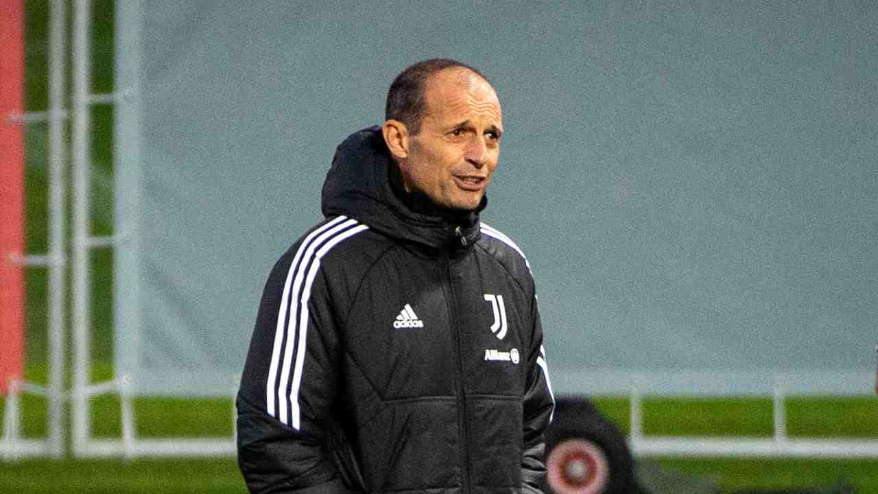 Allegri in rifinitura - foto LaPresse