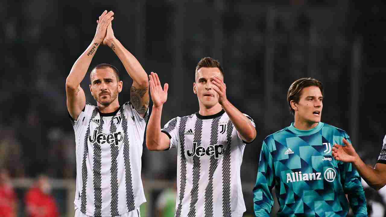 bonucci, milik e fagioli foto LaPresse