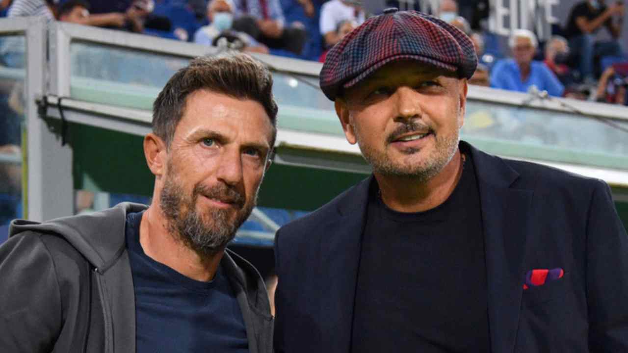 Di Francesco e Mihajlovic foto LaPresse