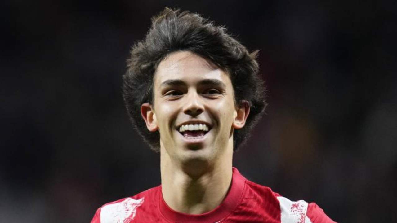 Joao Felix allegro foto LaPresse