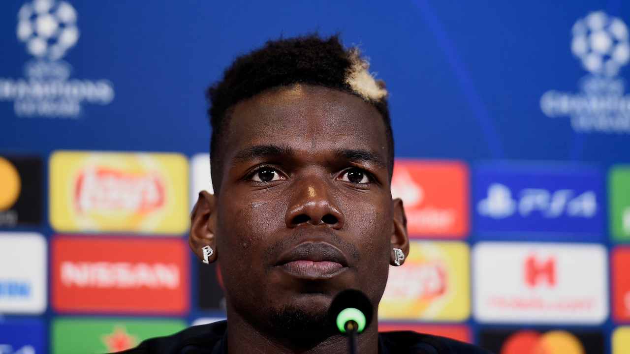 conferenza pogba foto LaPresse