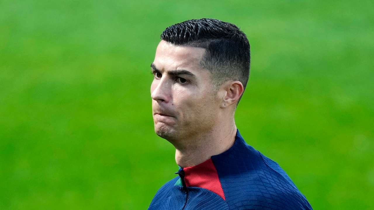 Ronaldo in Qatar foto LaPresse
