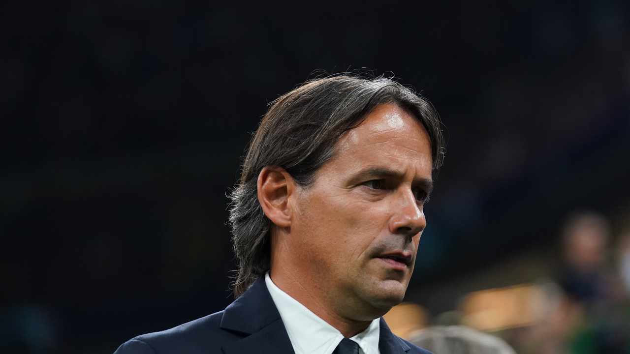 Inzaghi nervoso foto LaPresse