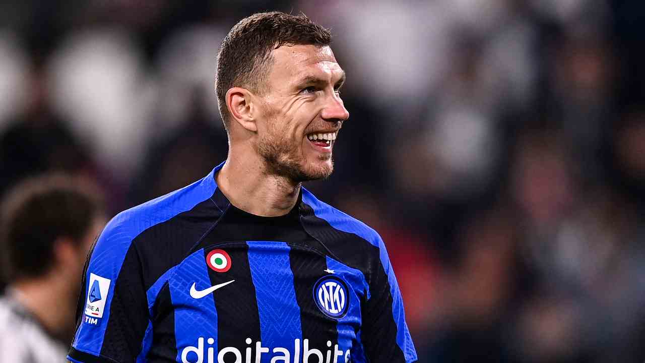 dzeko a torino foto laPresse