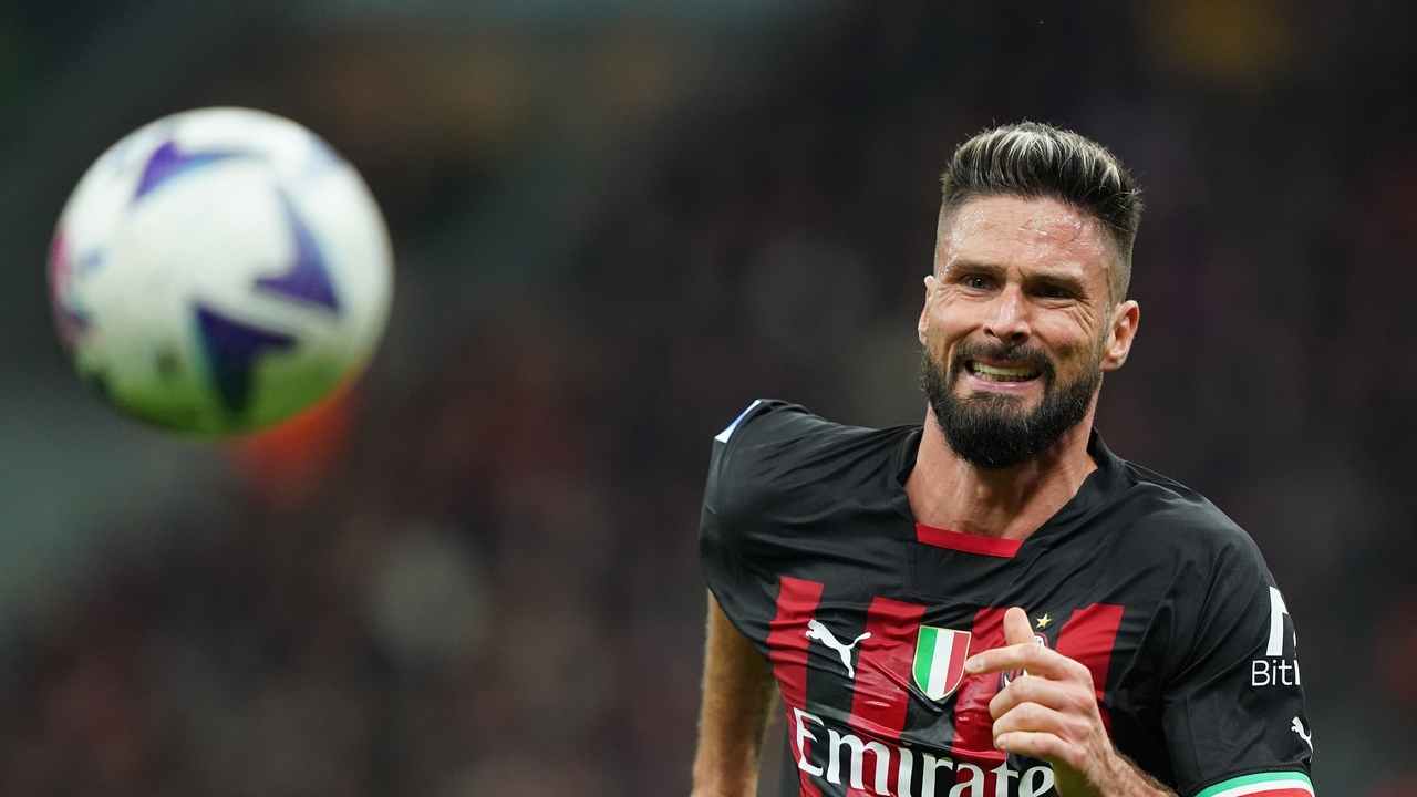 Giroud in Serie A - foto LaPresse