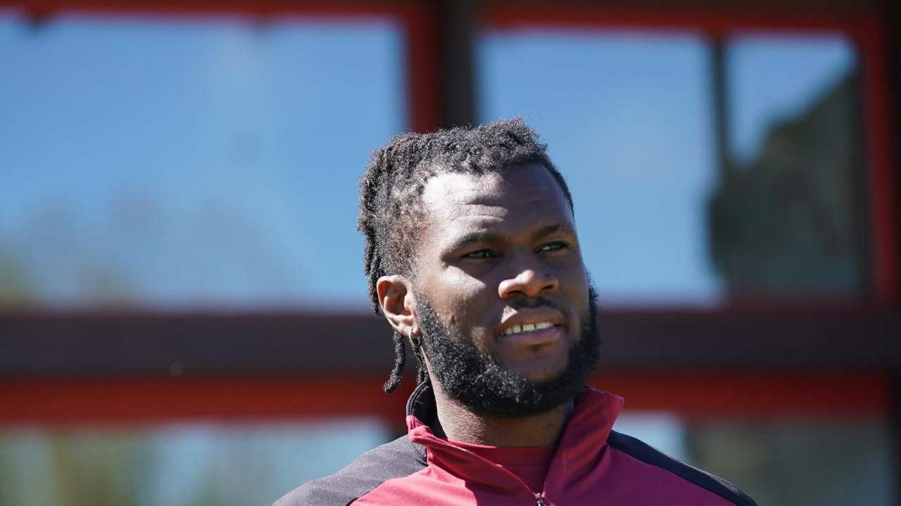 kessie a milanello foto LaPresse