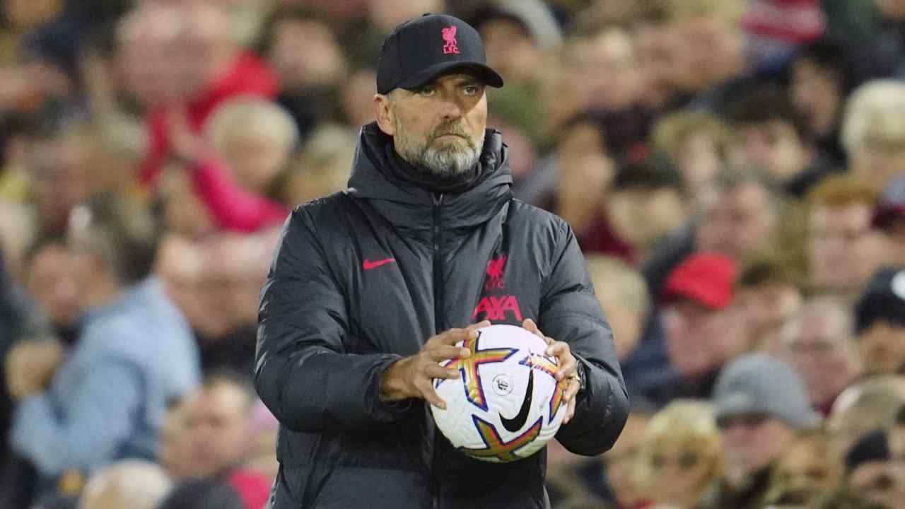 Klopp col pallone - foto LaPresse