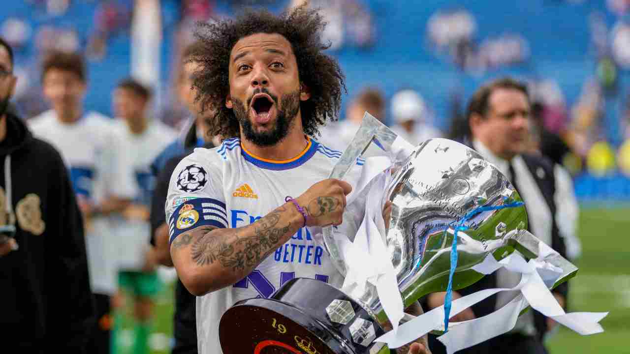 Marcelo in champions foto LaPresse