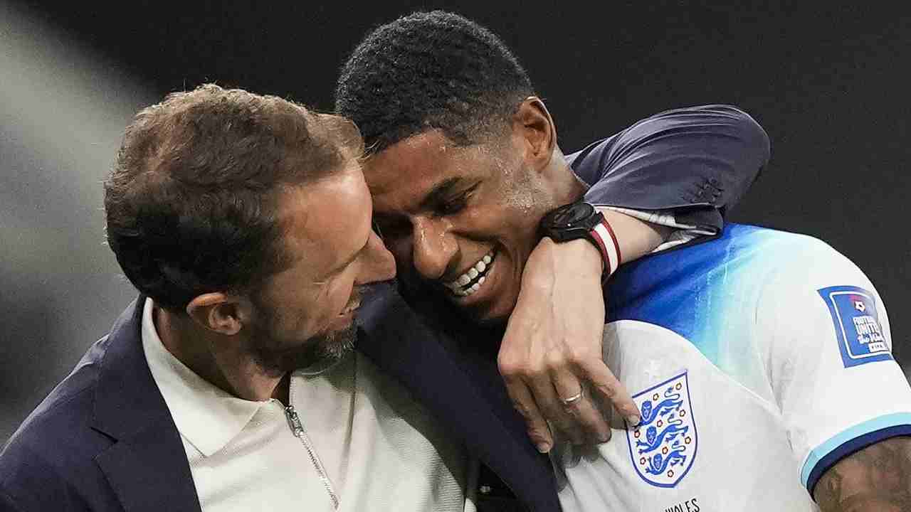 rashford con ct - foto LaPresse