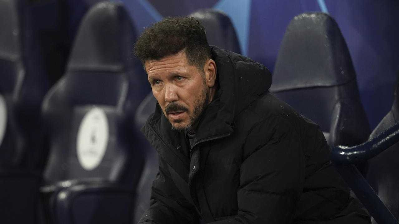 simeone panchina foto LaPresse