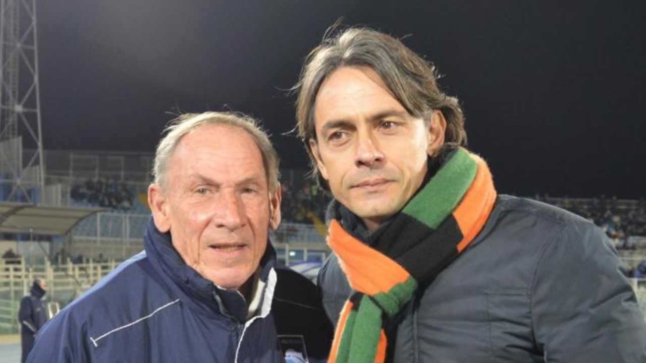 zeman e inzaghi foto LaPresse