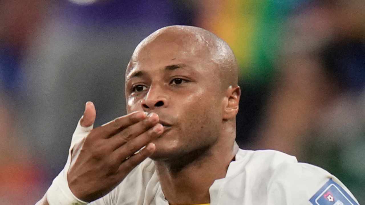 Ayew - foto LaPresse