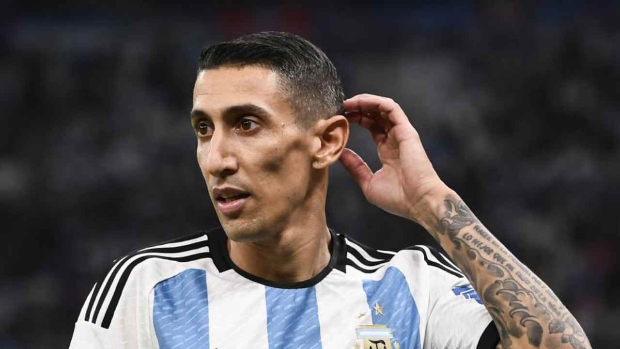 Di Maria Argentina  foto LaPresse