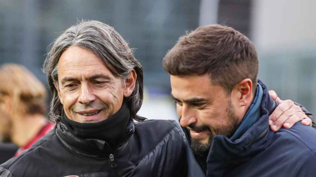 Clotet e Inzaghi foto LaPresse