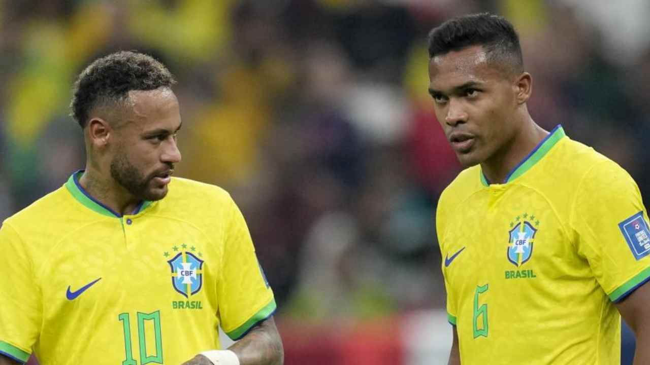 neymar e alex sandro foto laPresse