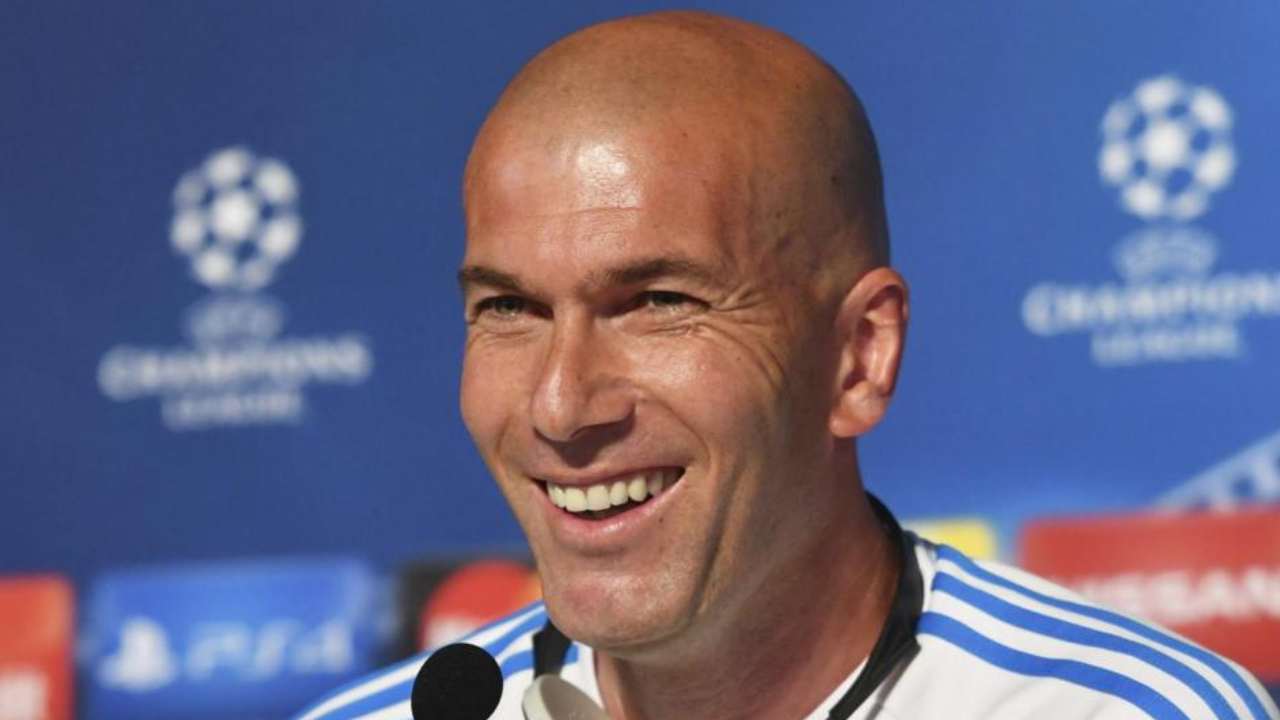 Zidane ride - foto LaPresse
