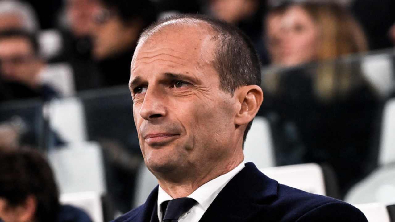 Allegri afflitto - foto LaPresse