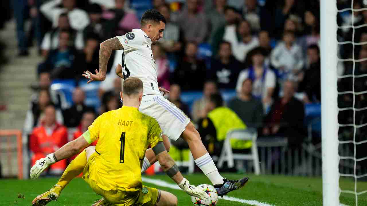 ceballos in campo real foto LaPresse