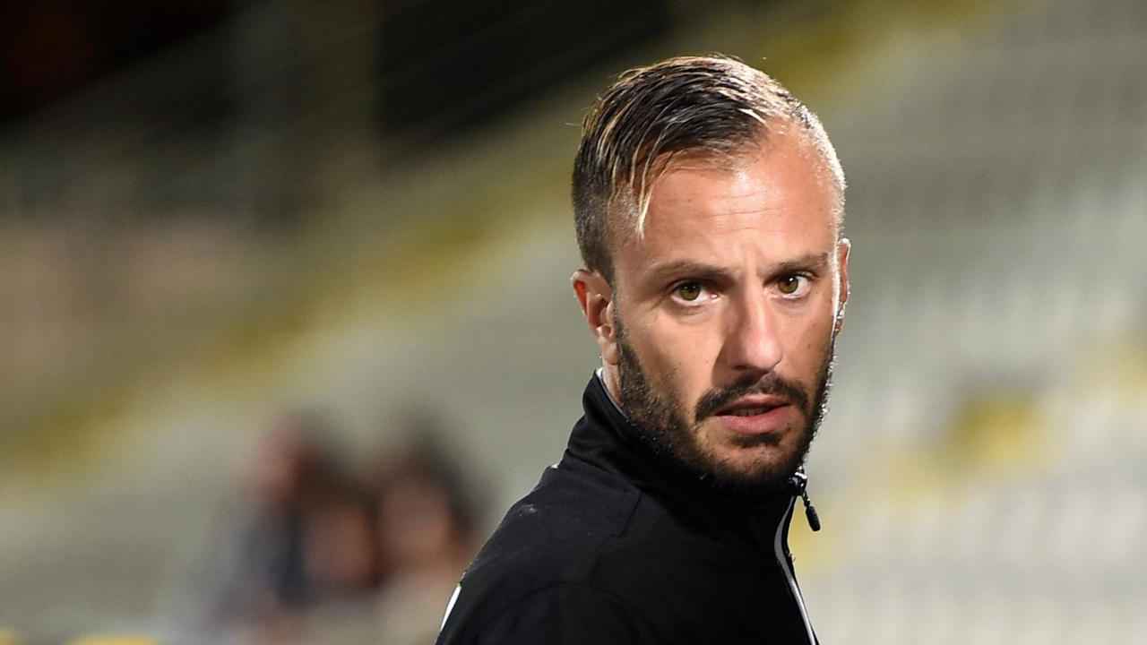 Gilardino in tuta - foto laPresse