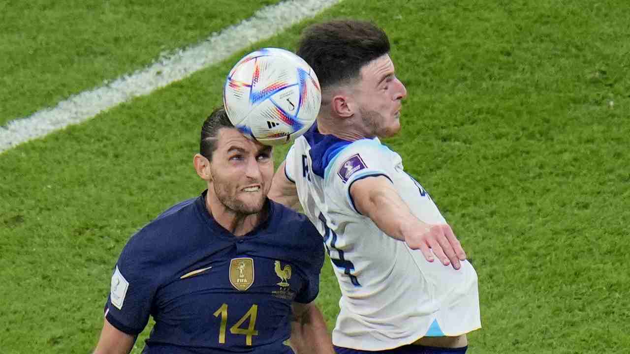 Rabiot in campo foto LaPresse