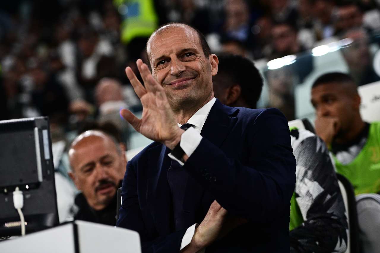 Juventus Allegri annuncio Calvo (LaPresse) - Calciomercatotv