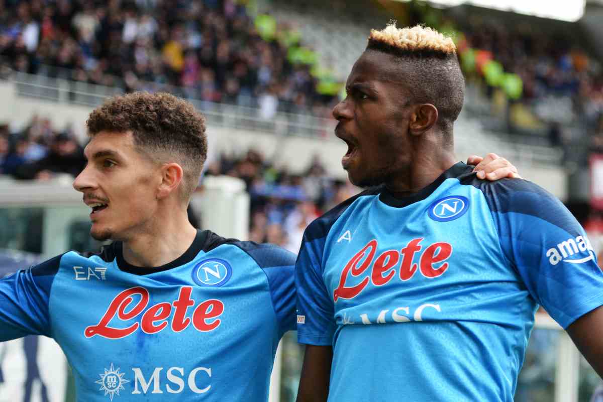 Mercato Napoli, la Premier su Osimhen