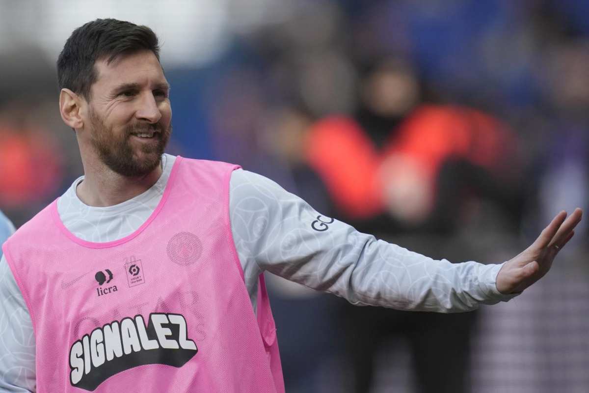 Messi, tatuaggio da record