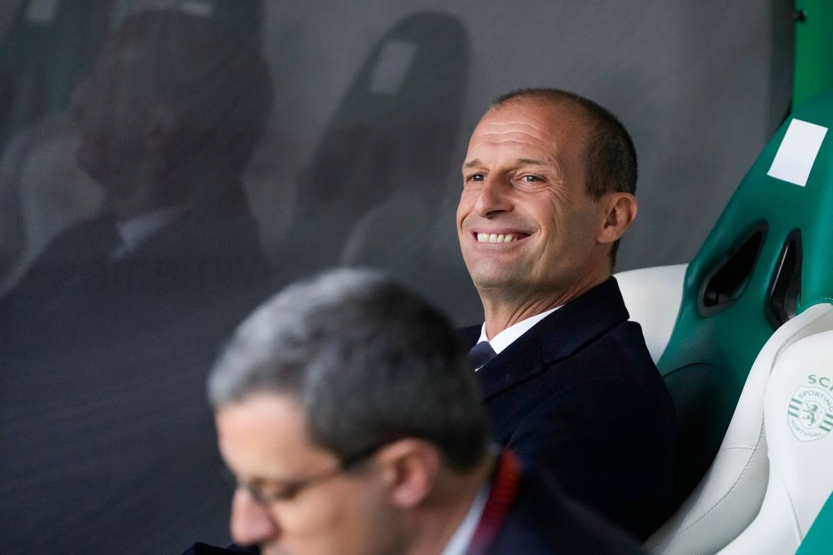 Allegri sorride 