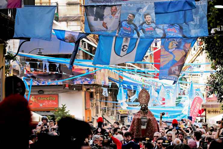 Volantino ultras Napoli